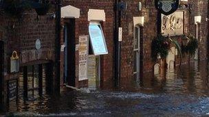 York floods