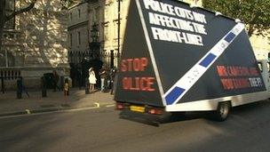 Police Federation protest