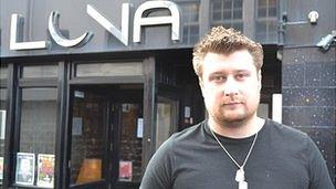 Fusion Nightclub and Luna Bar owner Adam Burroughs