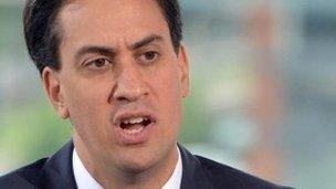 Ed Miliband on the Andrew Marr Show