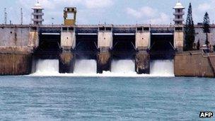 The Kabini Dam on the Cauvery river is about 165km south-west of Bangalore.