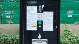 Ticket machine - generic image