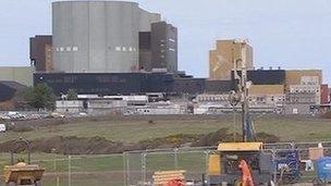 The existing Wylfa plant on Anglesey