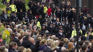 PC Nicola Hughes funeral