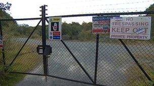 New England Quarry entrance