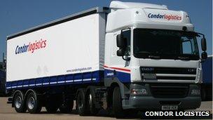 Condor Logistics vehicle