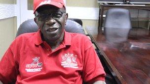 National Security Minister Jack Warner