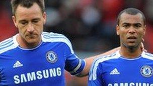John Terry (left) and Ashley Cole (right)