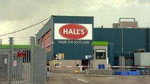 Halls plant