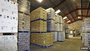 Kevin Burrage's warehouse was used in a £50m a year alcohol scam