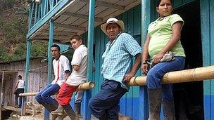 People in the Cauca region