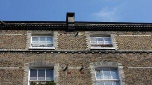 terraced houses