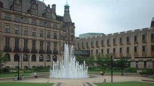 Sheffield peace gardens