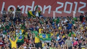 Volleyball crowd at London 2012