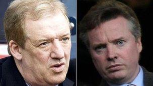 Sir David Murray and Craig Whyte