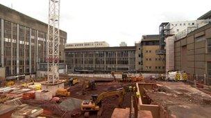 Work at Bristol children's hospital