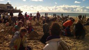 Bournemouth beach