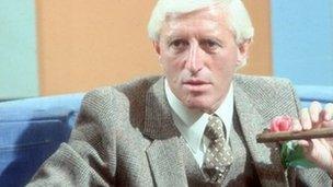 Jimmy Savile in 1980