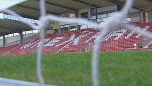 Racecourse ground at Wrexham