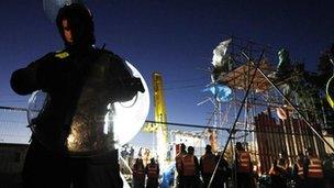 Eviction of protesters from Dale Farm in Essex