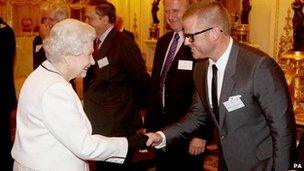 Heston Blumenthal and the Queen