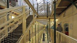 Prison interior