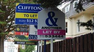 Lettings boards