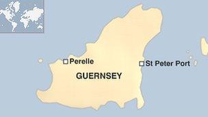 Map of Guernsey