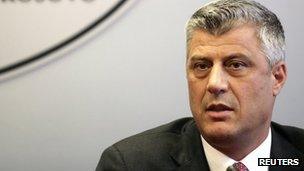 Kosovan Prime Minister Hashim Thaci (archive image)