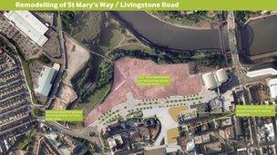 Remodelling of St Mary's Way