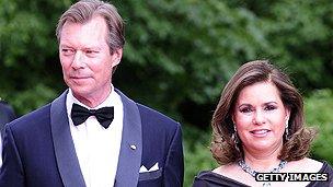 Grand Duke Henri and his wife Maria Teresa