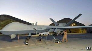 Reaper unmanned aircraft