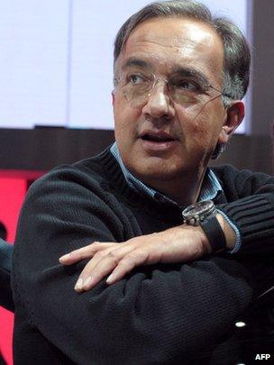 Fiat and Chrysler chief Sergio Marchionne