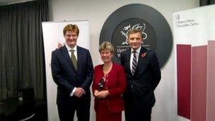 Danny Alexander, Jane Hutt and David Jones