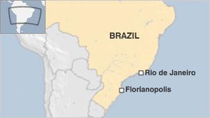 Map of Brazil