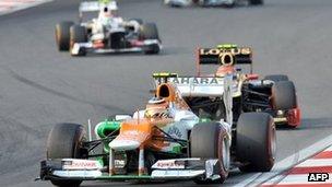 Force India-Mercedes F1 car