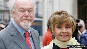 Timothy West and Prunella Scales