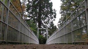 Bridge at Ness Islands in Inverness