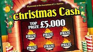 Channel Islands Christmas Lottery 2012 tickets