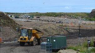 Mont Cuet landfill in Guernsey