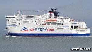 MyFerryLink ship