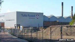 Tullis Russell paper mill, Markinch