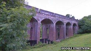 Viaduct near Frampton Mansell