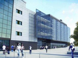 Artist's impression of the new Centre for Experimental Medicine