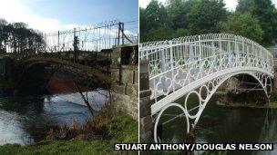 Linlathen East Iron Bridge