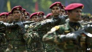 Sri Lankan soldiers