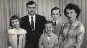 Doreen Heath with husband Duane and their children