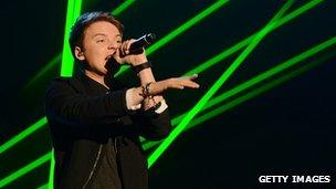 Conor Maynard at the Mobo Awards