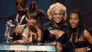 TLC at the MTV Awards in 1999