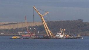 New Forth crossing being built